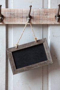 Small Hanging Chalkboard