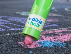 walkie chalk sidewalk chalk holder